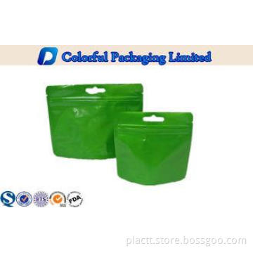 PET / VMPET / PE reusable stand up foil pouches With See Th